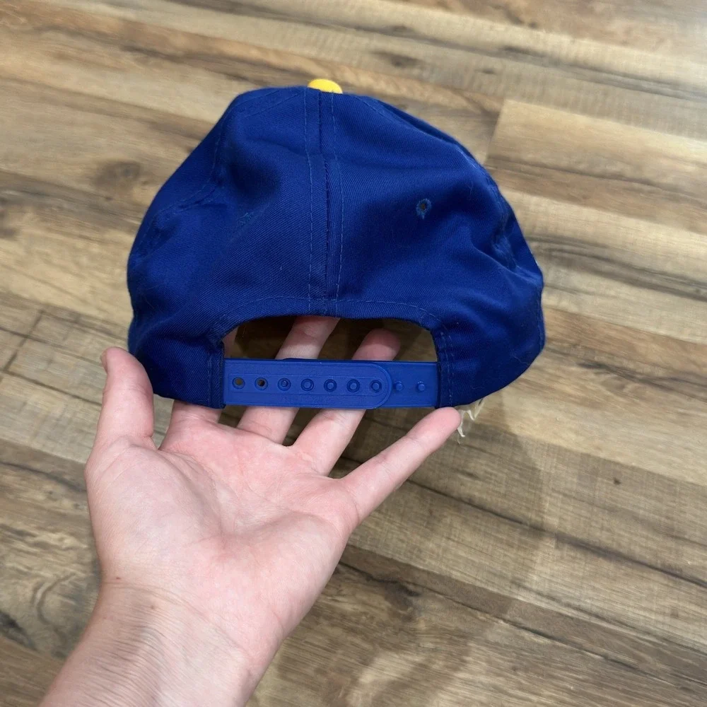 Vintage Golden State Warriors Sports Specialties Snapback Hat NBA The Twill Blue